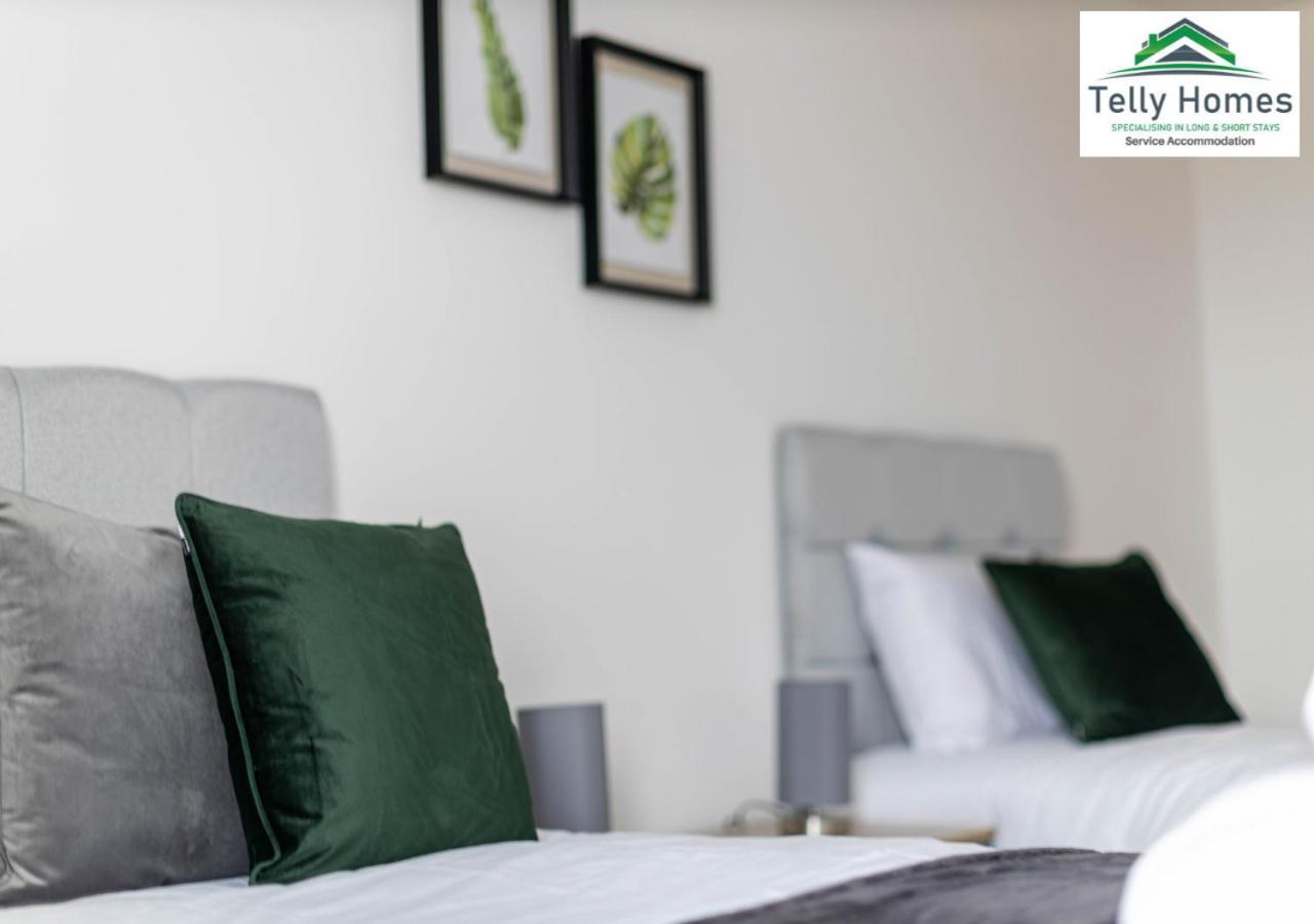 5 Percent Off Weekly And 20 Percent Off Monthly Bookings - Marigold Unit At Telly Homes Limited Birmingham City Centre -2 Bedroom Apartment, Free Wifi 外观 照片