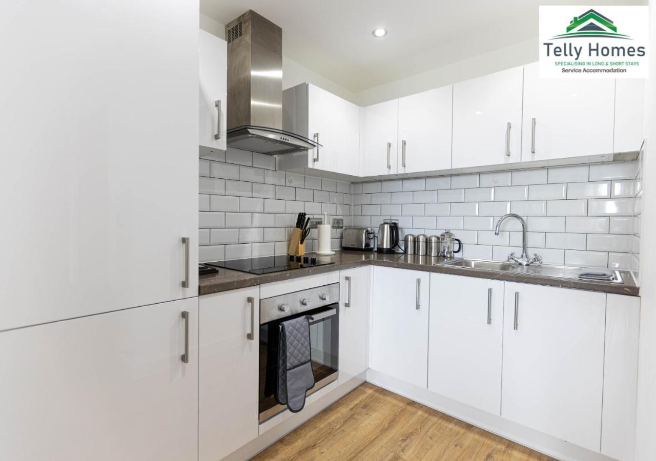 5 Percent Off Weekly And 20 Percent Off Monthly Bookings - Marigold Unit At Telly Homes Limited Birmingham City Centre -2 Bedroom Apartment, Free Wifi 外观 照片