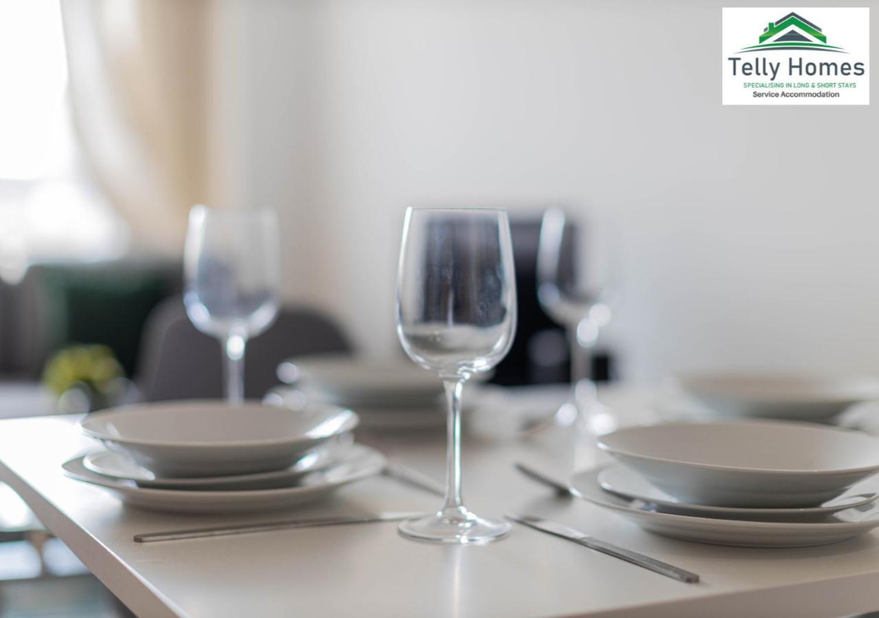 5 Percent Off Weekly And 20 Percent Off Monthly Bookings - Marigold Unit At Telly Homes Limited Birmingham City Centre -2 Bedroom Apartment, Free Wifi 外观 照片