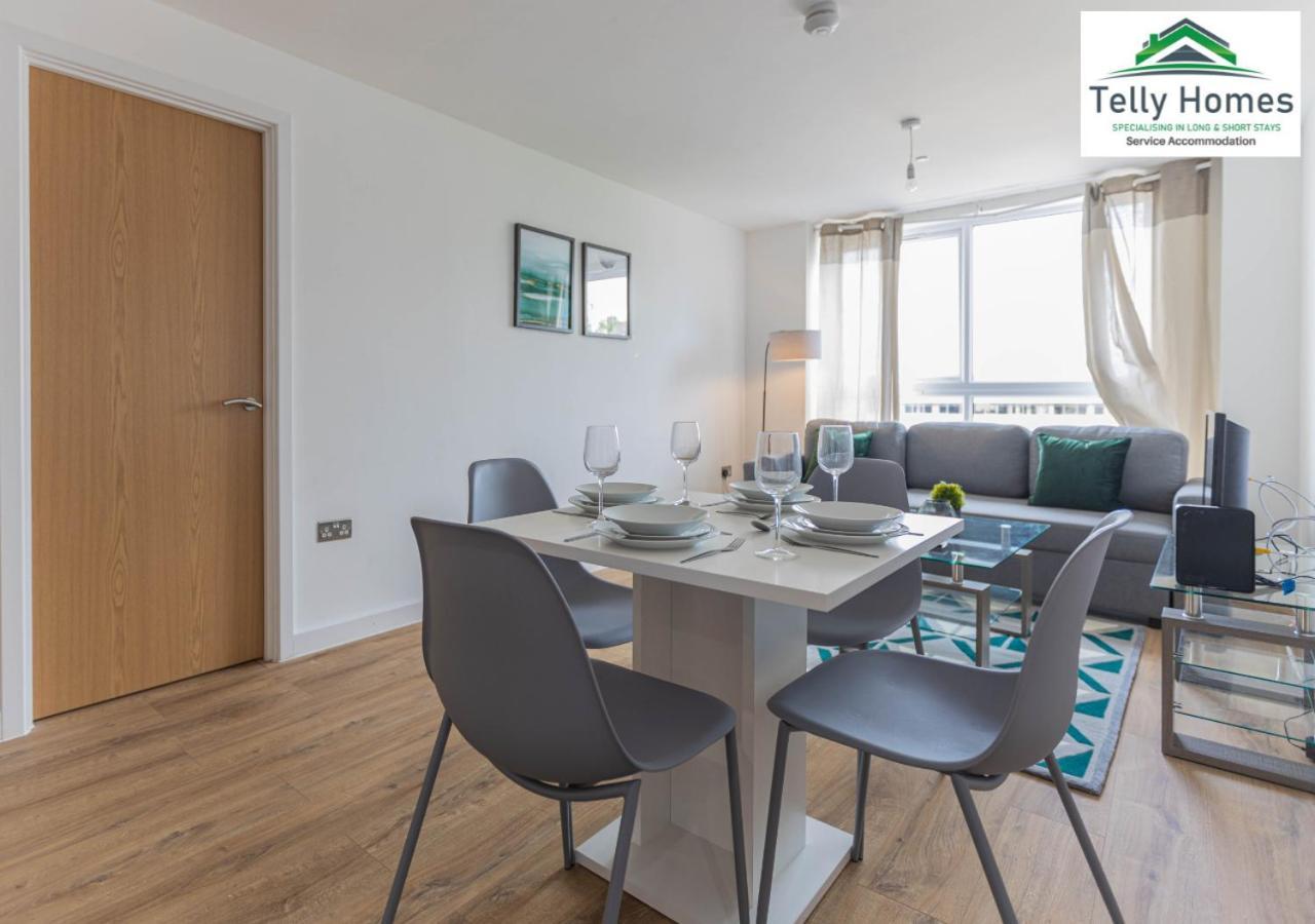 5 Percent Off Weekly And 20 Percent Off Monthly Bookings - Marigold Unit At Telly Homes Limited Birmingham City Centre -2 Bedroom Apartment, Free Wifi 外观 照片