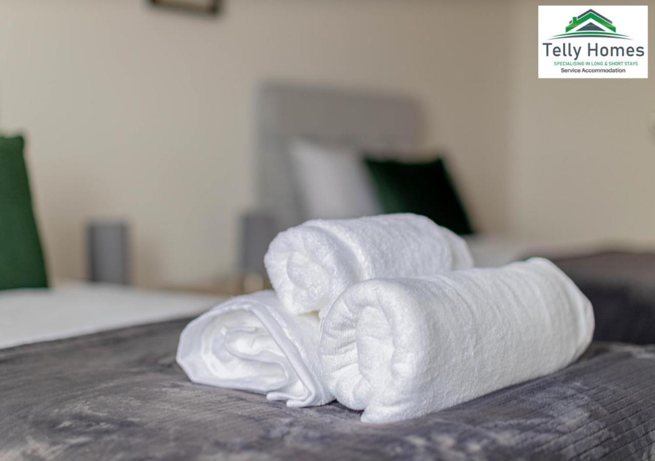 5 Percent Off Weekly And 20 Percent Off Monthly Bookings - Marigold Unit At Telly Homes Limited Birmingham City Centre -2 Bedroom Apartment, Free Wifi 外观 照片