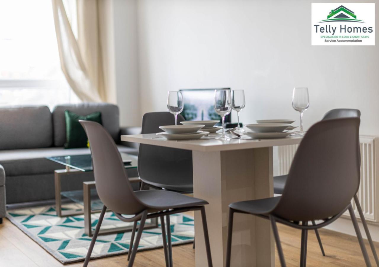 5 Percent Off Weekly And 20 Percent Off Monthly Bookings - Marigold Unit At Telly Homes Limited Birmingham City Centre -2 Bedroom Apartment, Free Wifi 外观 照片