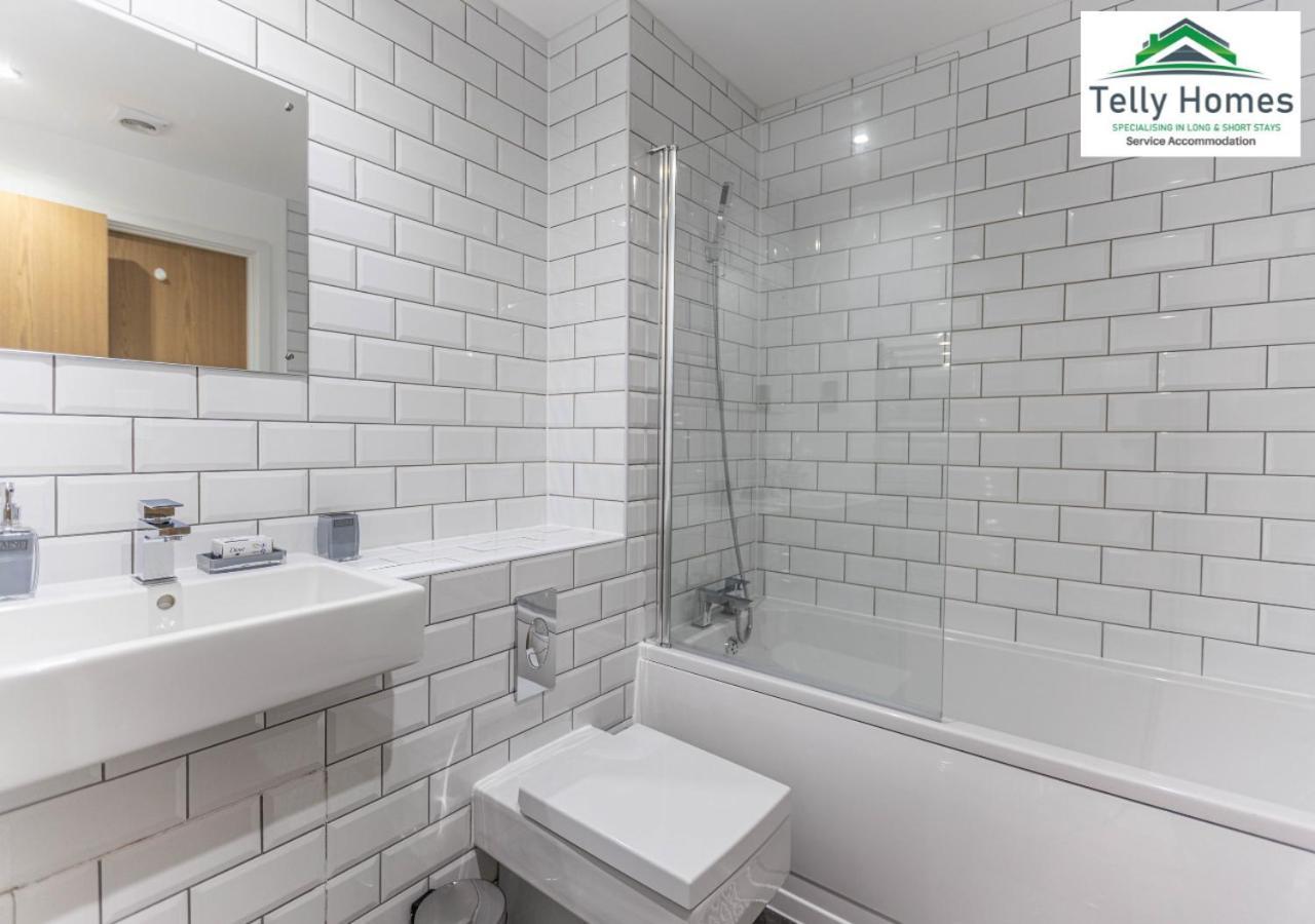 5 Percent Off Weekly And 20 Percent Off Monthly Bookings - Marigold Unit At Telly Homes Limited Birmingham City Centre -2 Bedroom Apartment, Free Wifi 外观 照片